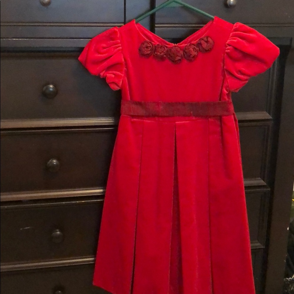 Florence Eiseman velvet holiday dress